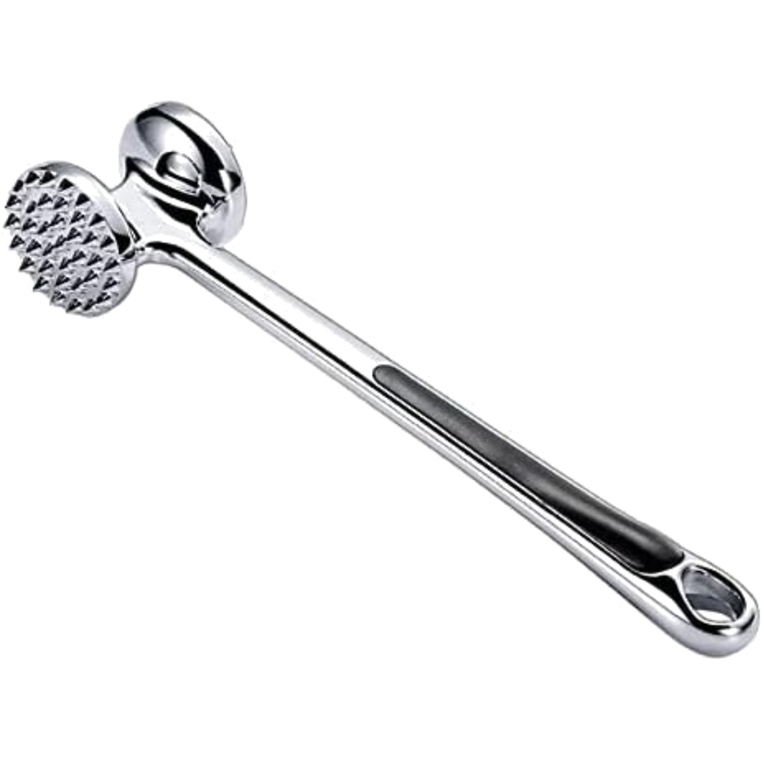 Fleischklopfer Edelstahl Fleischhammer doppelseitig Steakhammer Küchenwerkzeug