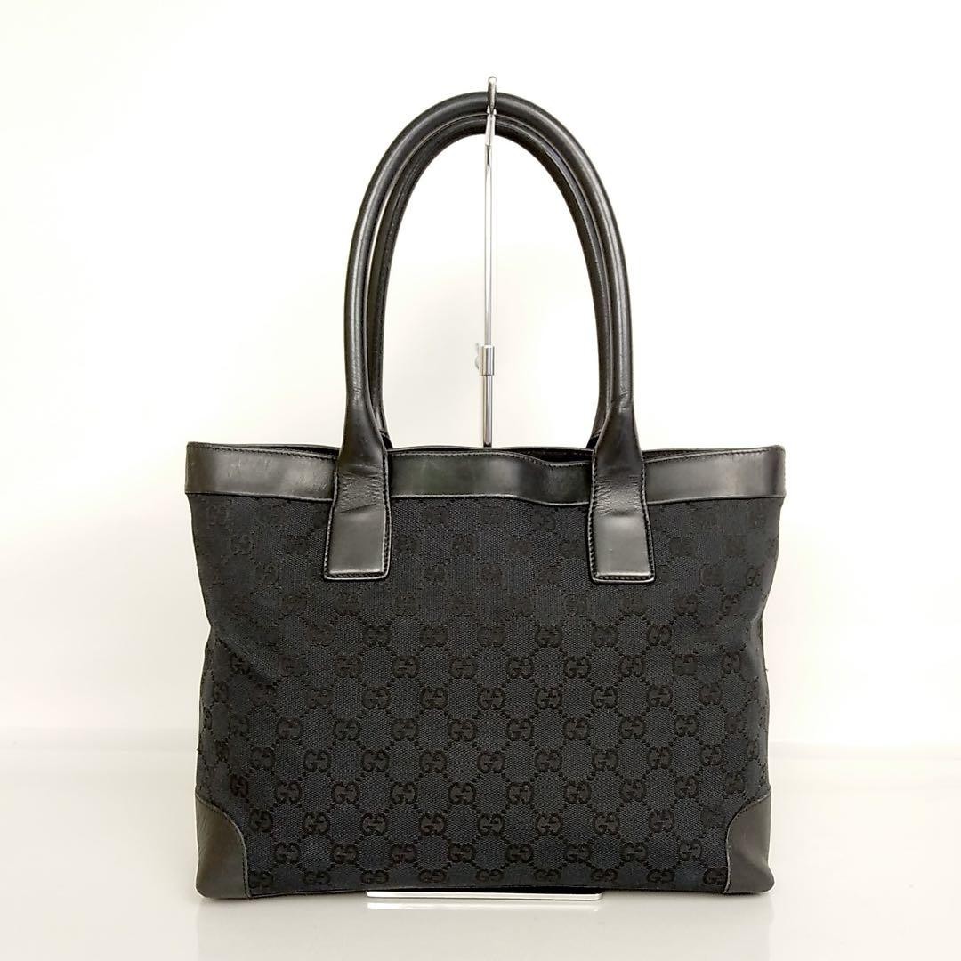 Gucci GG Canvas Black Handbag 2502 48