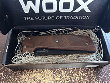 WOOX Leggenda Linerlock Walnut Folding Poket Knife BU.KNF002.01 (NEW)