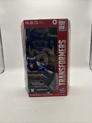 Hasbro Transformers R.E.D. (Robot Enhanced Design) G1 Soundwave Toy Action