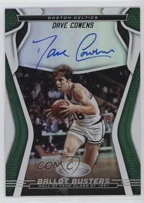 2019-20 Certified Ballot Busters Dave Cowens #BB-DCW Auto HOF 0c3
