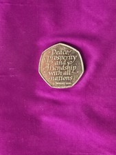 Brexit Peace Prosperity Friendship 50P Coin 31 January 2020  *FREE POSTAGE* - Available on eBay