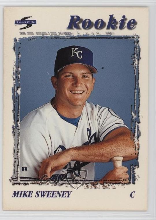 1996 Score Mike Sweeney #492 Rookie RC 13a1
