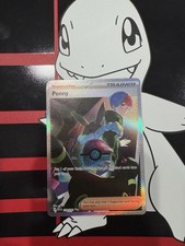Pokémon TCG Penny Paldean Fates Trainer Holo Card 239/091 Illustration Rare