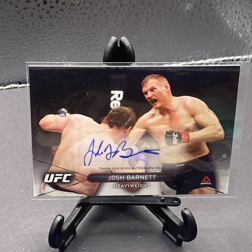 Josh Barnett #HA-JB 2016 Topps UFC High Impact Autographs card