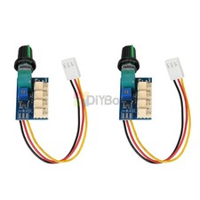 2PCS DC 12V 3A 4 Wire 4-channel 3P PWM Fan Speed Controller for CPU Computer Fan