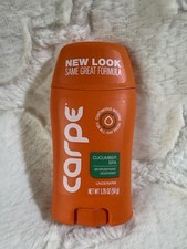 New Carpe Underarm Lotion Cucumber Spa Antiperspirant Deodorant