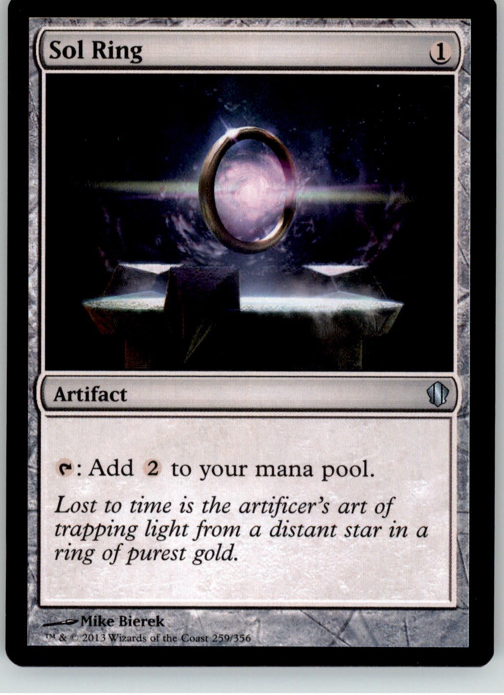 Sol Ring - Commander 2013 - 259 - LP Magic: The Gathering