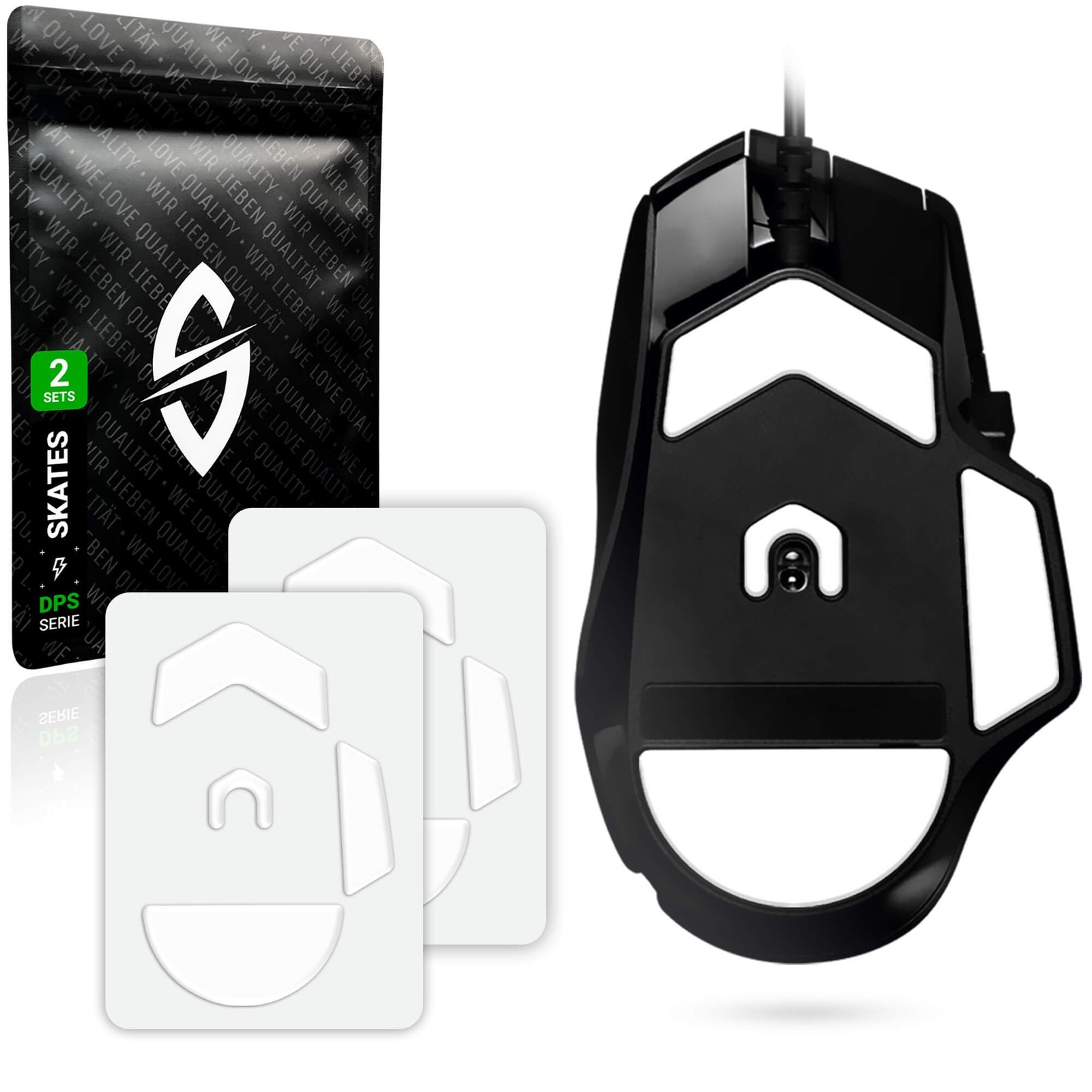 DPS Glides pour Logitech G502 X patins fluides pour ameliorer la precision de visee FPS