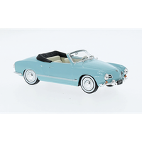 Modellino Scala Kompatibel Mit VW Karmann Ghia 1955 Hellblau 1:43 Ixo Model ...
