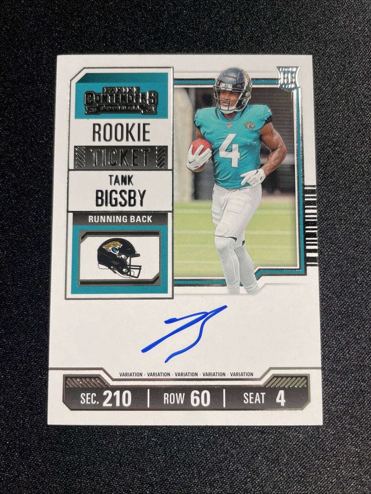 2023 Panini Contenders #134 TANK BIGSBY Rookie Ticket Auto RC Variation EAGLES