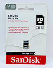 SanDisk 512GB Ultra Fit USB 3.2 Gen 1 Flash Drive - NEW OB