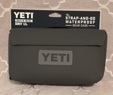 YETI Sidekick Dry 1L - Gear Case - CHARCOAL - Waterproof - NEW