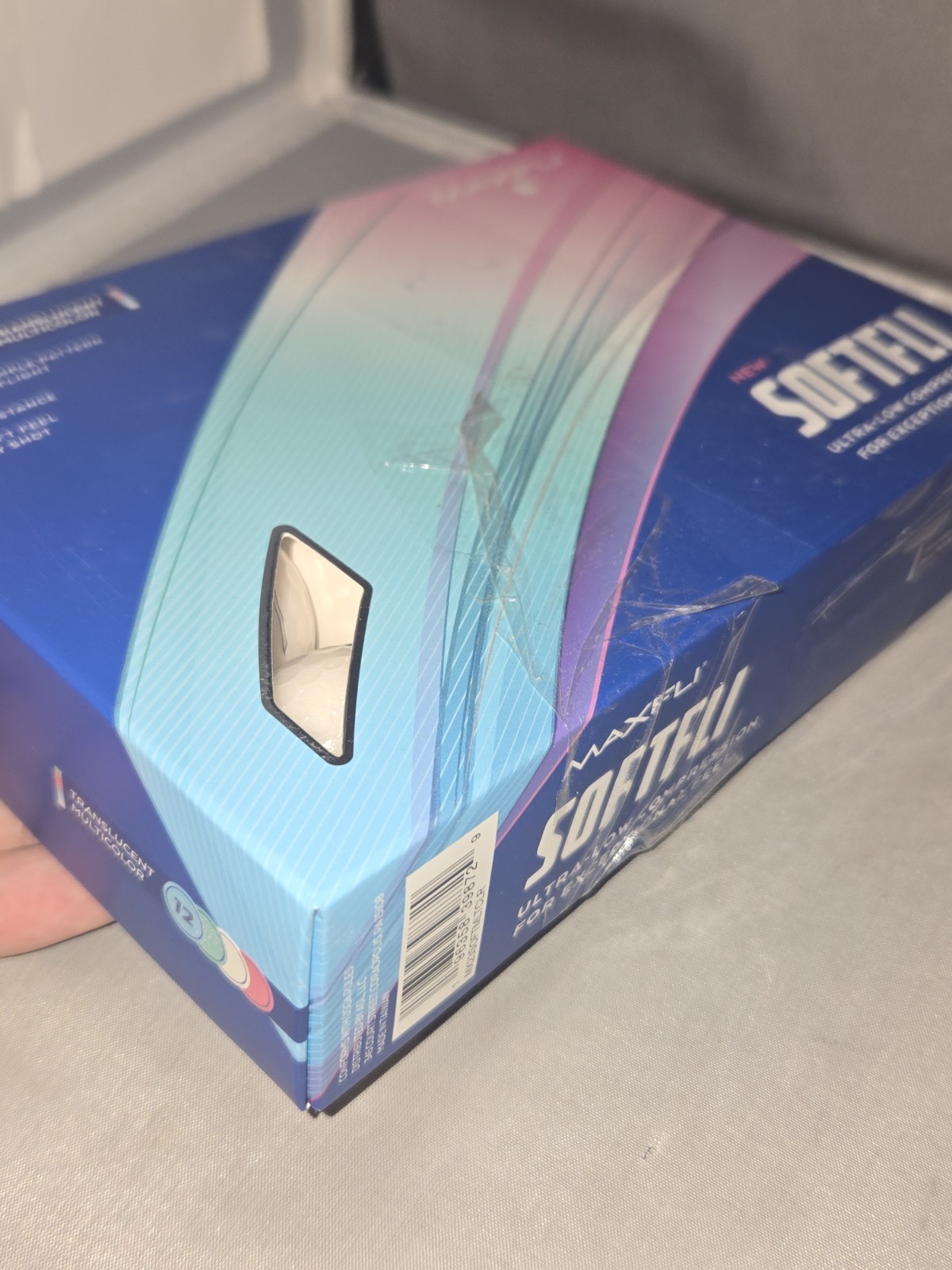 Maxfli Women's 2023 Softfli Matte Multicolor Golf Balls, Multi