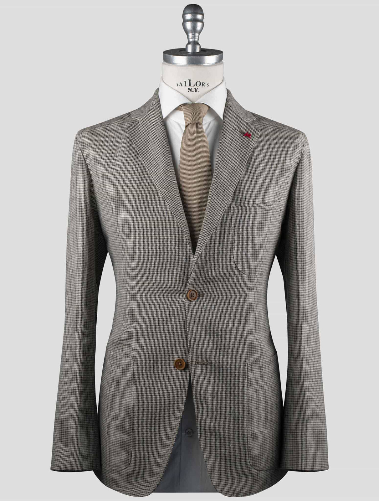 Мужской многоцветный шерстяной блейзер Isaia Y302