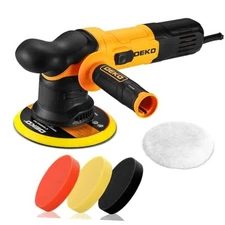  Car Buffer Polisher, 6 Inch Dual Action Orbital Buffer Polisher, DKPO15G80-US