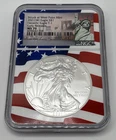 2021 W American Silver Eagle Heraldic T-1 Early Releases NGC MS70