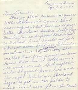 Did Jimmie Have Polio 1950 Handwritten Letter Truman MN Bishop Seneca Falls NY