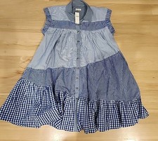 By Anthropologie Short-Sleeve Tunic Mini Dress XS/S New With Tags 148.00