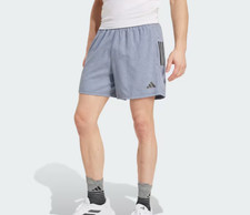 35 Adidas Men's Own The Run Shorts 9" - Preloved Ink/White -Large-New With Tag