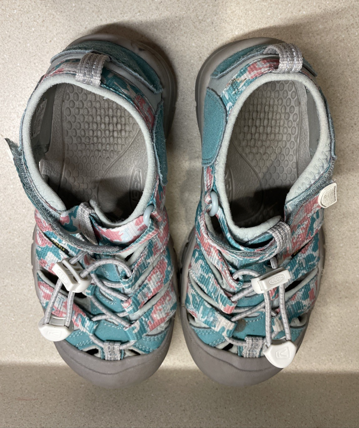 Sandali KEEN bambina taglia 2 scarpe impermeabili stampa H2 Newport