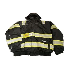 GSS Safety 8513 Onyx Non-ANSI Waterproof Ripstop 3-In-1 Jacket Construction 