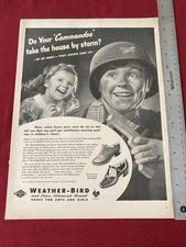 Weather-Bird International Shoe Company, St. Louis, MS 1940’s Print Ad