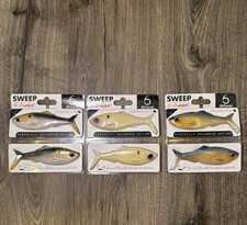 6TH SENSE FISHING SWEEP 6” SWIMBAIT LOT
