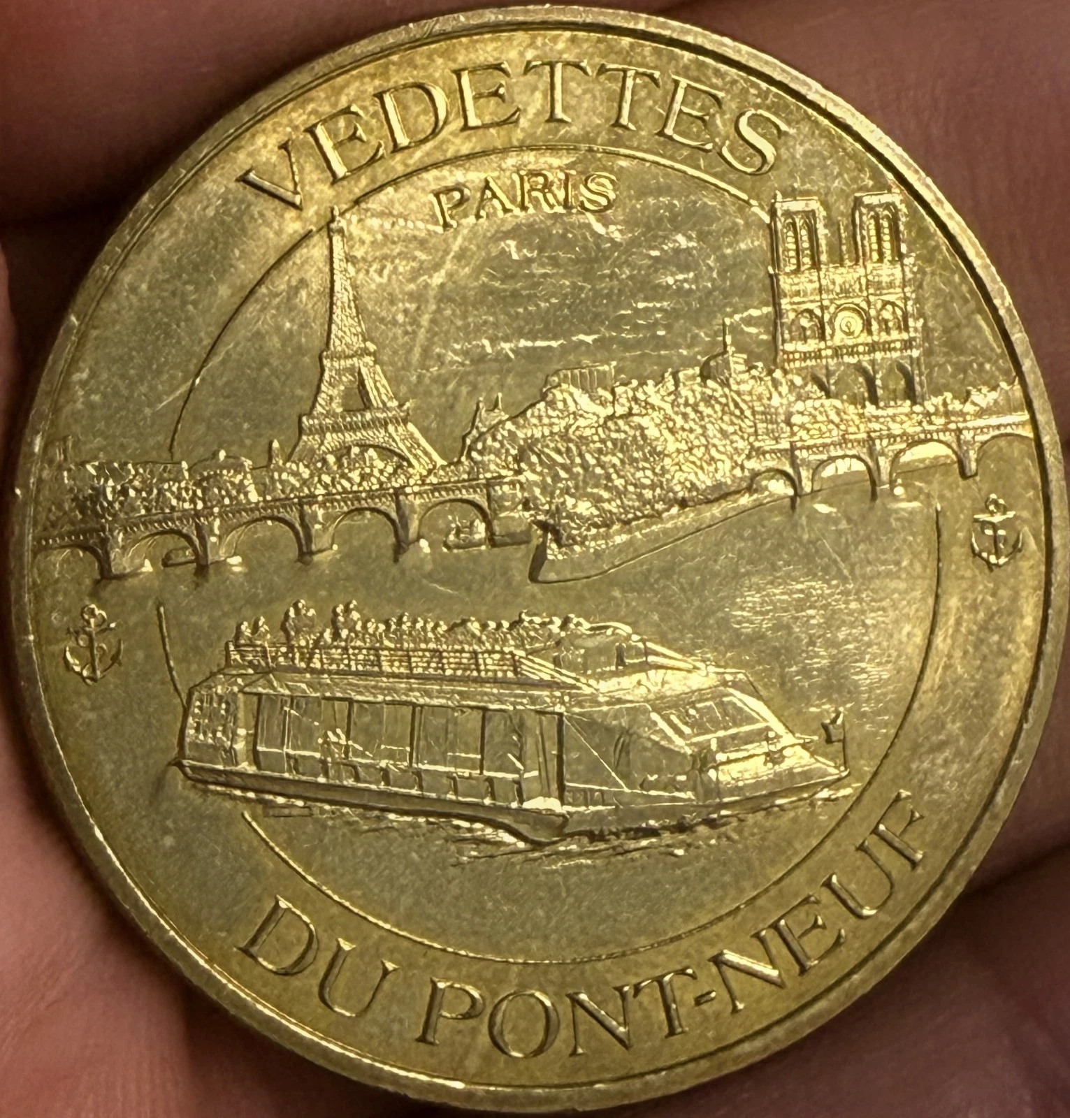 Vedettes du Pont-Neuf - Tour Eiffel et Notre-Dame - 2017 - Monnaie de Paris