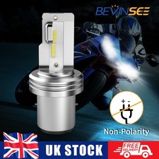 BA20D S2 LED Motorcycle Headlight Bulb 18W White Hi/ Lo Beam Motorbike Headlamp