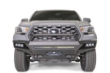Fab Fours TB16-02-1 Winch Front Bumper Fits 16-22 Tacoma Black Steel Made in USA