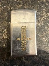Vintage Zippo Alaska Totem Pole Pre Owned