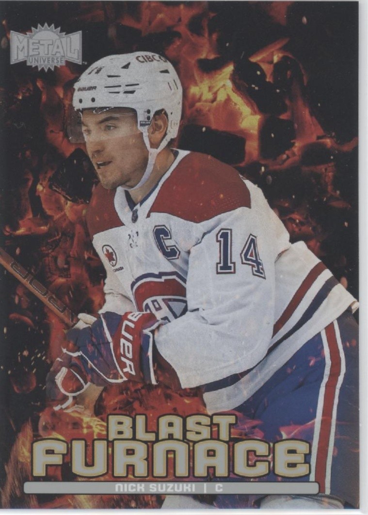 2024-25 SkyBox Metal Universe #BF-7 Nick Suzuki Blast Furnace | eBay