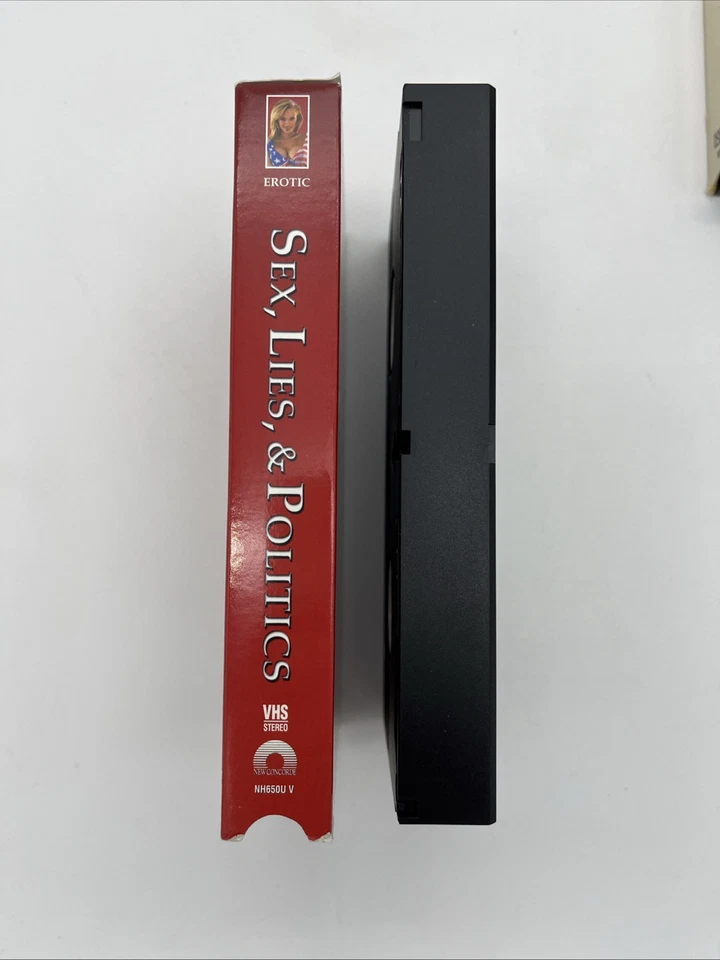 Sex, Lies, & Politics (VHS 2003, R-Rated) Jacqueline Lovell - Red Slip Cover HTF - Image 4 of 4
