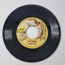 The Chordettes The Exodus Song Mr. Sandman Vinyl Record 7 Inch 45 Rpm Janus 