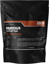The Bulk Protein Company SERIOUS Gainz 2Kg - Whey Protein Powder - Weight Gain, 12.30 per kilo
