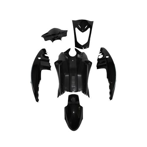 Carénage noir pour Kymco Agility 50cc avec selle mono