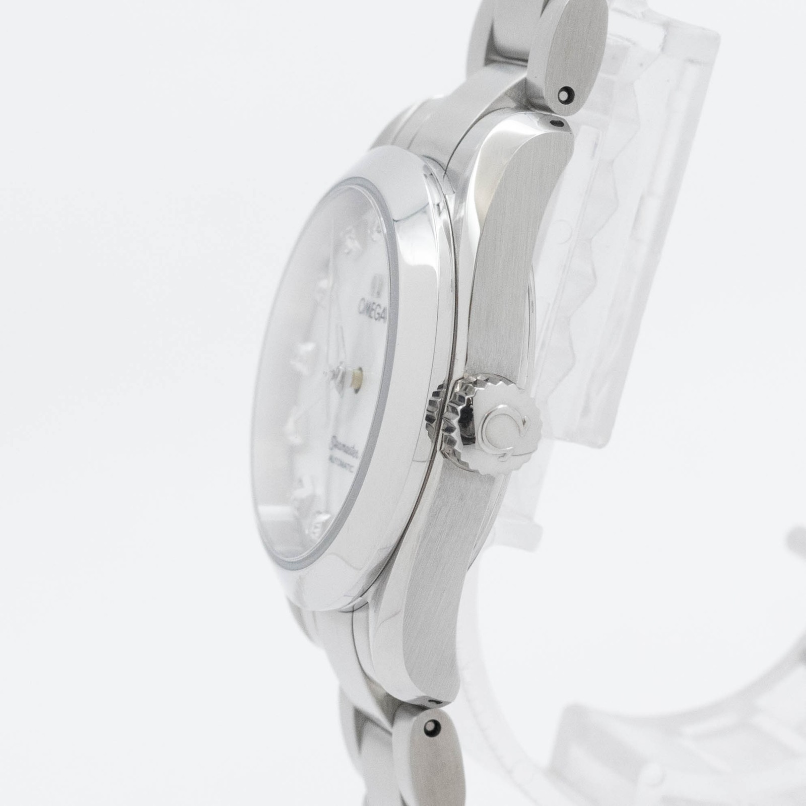 OMEGA Seamaster Aqua Terra 2563.75 Pearl Dial Automatic Ladies Watch image 3