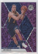 2019-20 Panini Mosaic Fast Break Purple Prizm 42/50 Joe Ingles #63 t5p
