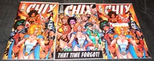 CHIX (1998) IMAGE comic book # 1, RARE SIGNED x7, TERRY DODSON + VARIANT (F-295)