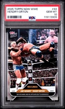 2025 Topps Now WWE Joe Hendry Randy Orton #44 FIRST TOPPS CARD PSA 10 GEM