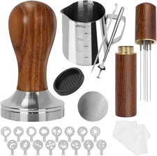 51Mm Coffee Tamper Set 24PCS, Espresso Accessories Kit Barista Kit,316Stainlesss