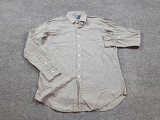 Polo Ralph Lauren Shirt Mens Large Curham Cotton Button Long Sleeve Classic Fit