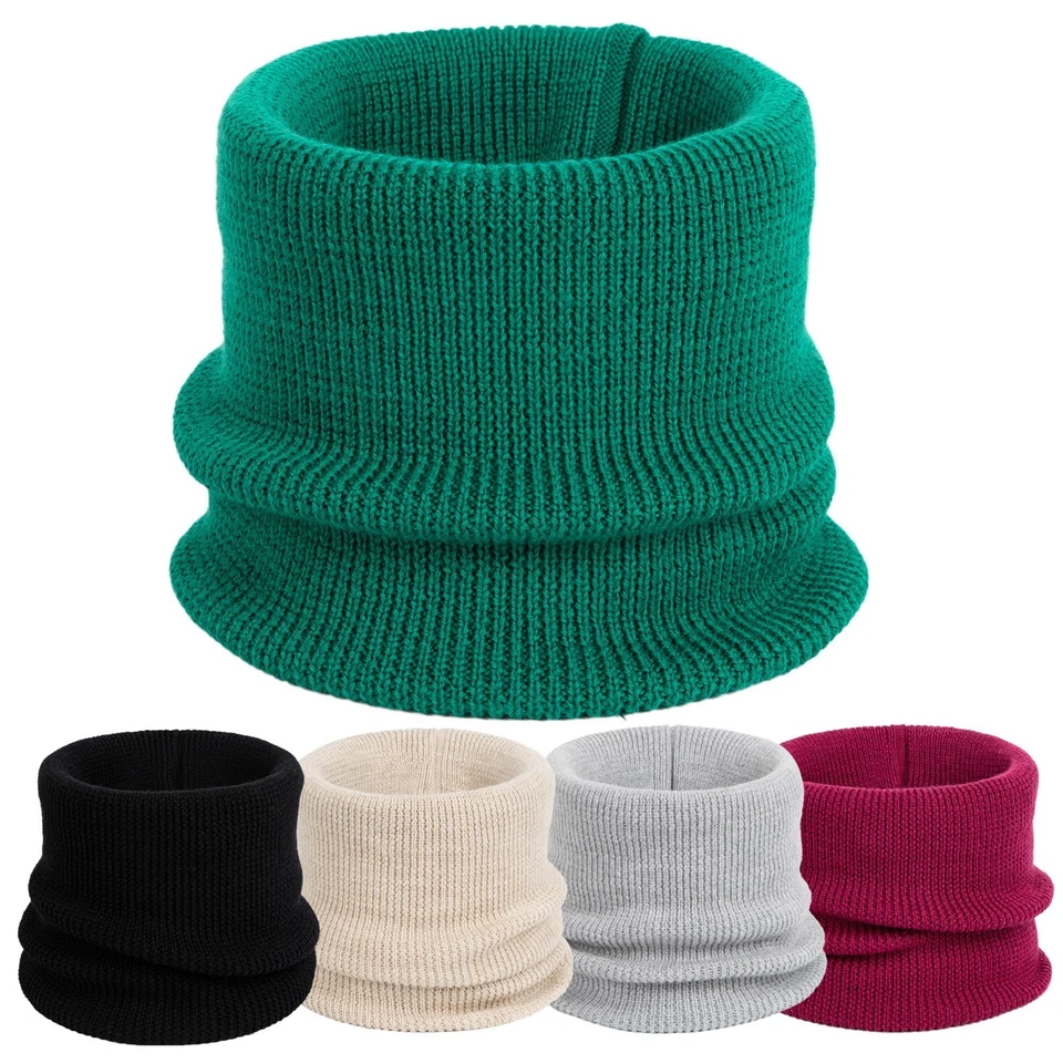 Bufanda tubular para niños Loop MerinoLana cálida transpirable 3-8 años... - Imagen 4 de 4