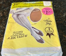 Vintage 2 Pairs Shirley Gay Delightfully Sheer Seamless Stockings Sz 10 Package