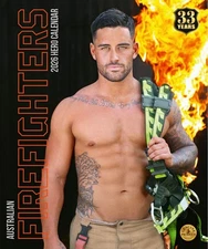 Australian Firefighters Calendar 2026 – Sexy Firefighters – Charity Support