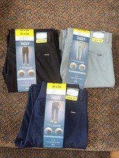 Greg Norman Performance Pant ML75 BLACK BLUE GREEN 1826778 PICK