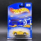 Hot Wheels Ferrari F50 #161 Yellow 2000 Blue Card Vintage Collectible Toy Car