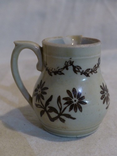 pot st uze sepia verseur ancien miniature dinette maison poupée - Imagen 10 de 12