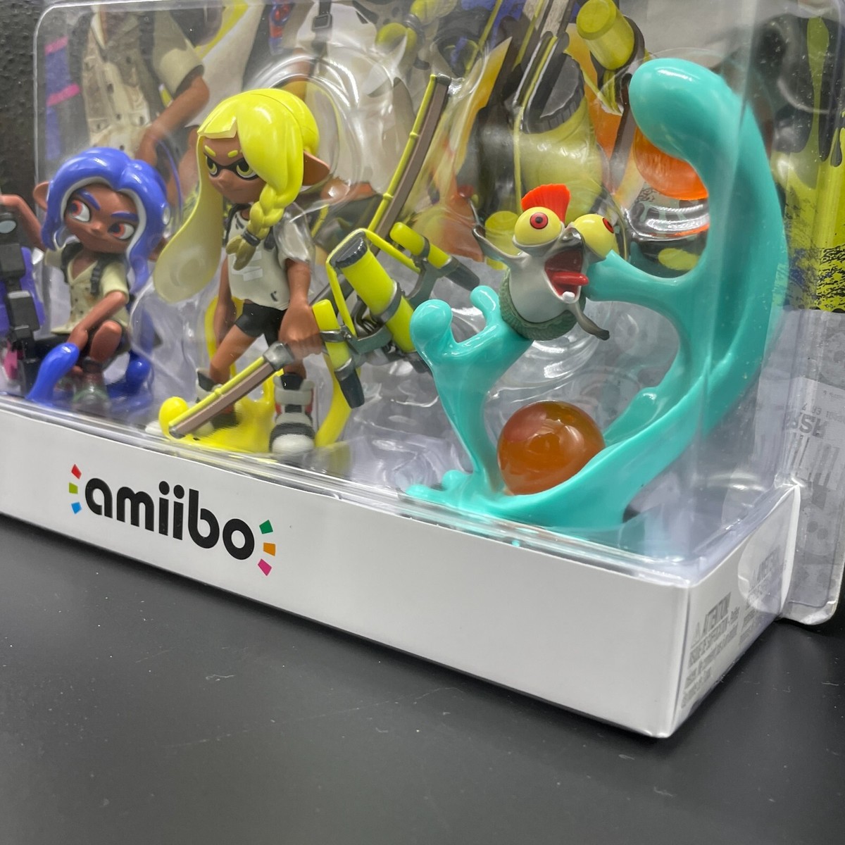 Splatoon 3 Amiibo Octling Inkling Smallfry 3Pack Set Nintendo